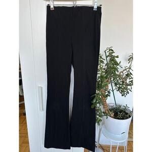 rag & bone Women's Black Mid-Rise Simone Flare Stretch Pant, Size 4, Like New